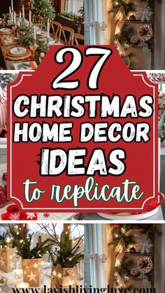 christmas home decor ideas to replicate