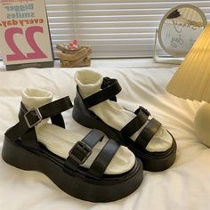 2024 Summer Causal Ladies Flat shoes woman Flat Platform Sandals Women Open Toe Gladiator wedges Women Shoes sandals Ladies Flat Shoes, Summer Causal, Flat Platform Sandals, Women Shoes Sandals, Gladiator Wedges, Fashion Heels, Sandals Women, Shoes Woman, Sandal Fashion