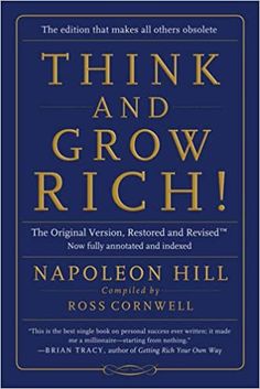 the cover of think and grow rich