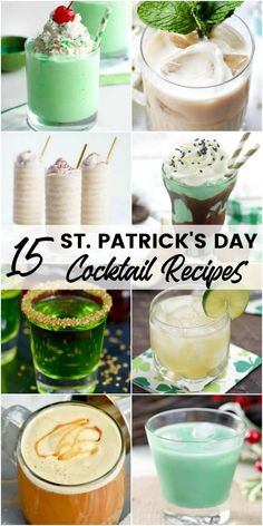 st patrick's day cocktail recipes