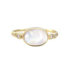 Crystal clear freshwater pools nourish our surroundings to grow and bloom.  Rainbow moonstone measures approximately 8x6mm. White... Rich Girl Jewelry, Tsavorite Engagement Ring, Dragon And Princess, Moonstone Wedding Ring, Mountain Clothing, All About Gemini, About Gemini, Jesus Take The Wheel, Criss Cross Ring