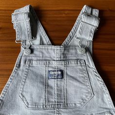 New With Tags Grey 3t Overalls. Toddler Overalls, Grey Denim, Kids Bottoms, Overalls, Tags, Grey, Color