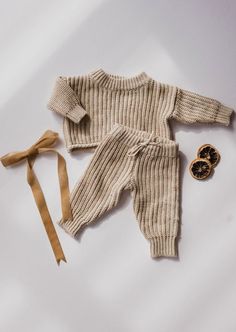 Knit Sweater - Wheat Confetti – forever french baby Knit Long Sleeve Sets For Fall, Cozy Cotton Sets For Fall, Beige Knit Loungewear Sets, Knitted Cotton Sets For Winter, Knitted Cotton Winter Sets, Knitted Cotton Sweater For Loungewear, Winter Knitted Cotton Sets, Happy 2023, Baby Wish List