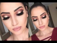 Maroon Makeup, Burgundy Makeup Look, Maroon Eye Makeup, Burgundy Eye Makeup, Bold Lip Makeup, Thanksgiving Makeup, Vampy Makeup