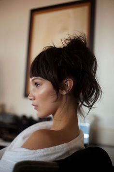 Bella Hadid, Hairstyles With Bangs, Hair Goals