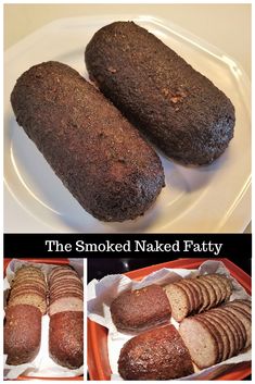 the smoked naked patty is ready to be cooked in the oven and served on plates