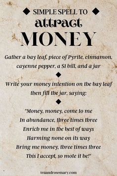 Positive Chants, Positive Spells, Spiritual Spells, Money Bowl, Money Spells Magic, Aesthetic Magic, Spiritual Person, Powerful Money Spells