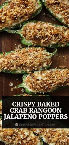 crispy baked crab rangoon jalapeno poppers