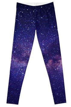 Super stretchy and durable polyester full-length leggings. Vibrant high-quality sublimation print across the front and back. Size range XXS-XL. Galaxy Leggings, Andromeda Galaxy, Pink And White, Sublimation Printing, Full Length, Multi Color, Leggings, Range, For Sale