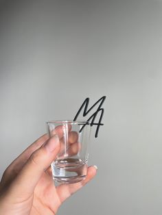 Black, acrylic drink marker initials M & A Dissolvable Drink Toppers, Bar Checklist, Stationary Wedding, Dark Wedding Theme, Drink Topper, Drink Marker, Drink Tags, Bachelorette Decorations, Eclectic Wedding