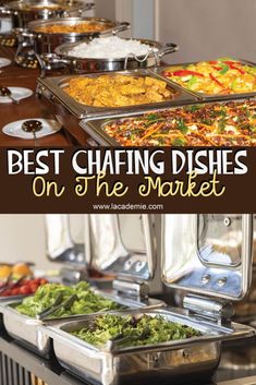 the best chafing dishes on the market are ready to be eaten and served