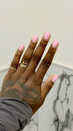 Overly Nails, Nub Nails, Y2k Nails Pink, Mood Board Aesthetic, Short Natural Nails, Board Mood, Natural Nails Manicure, Board Aesthetic