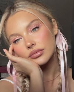 Ballerina Makeup, Maquillage On Fleek, Mekap Mata, Barbie Makeup, Smink Inspiration, Ethereal Makeup, Fairy Makeup, Cute Makeup Looks, Pink Makeup