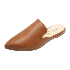 PRICES MAY VARY. SIZE TIPS -- It would be much better and more comfortable to choose one size larger HIGH QUALITY-- Using selected PU leather, the upper is not only smooth but also soft and comfortable exceptionally CLASSIC DESIGN -- These pointy flat mules are trendy and easy to match clothes, whether you like trousers or dresses EASY ON/OFF -- These slip-on loafer are easy to put on and take off, convenient for you to go out, date or go shopping JUST BUY IT WITH NO HESITATION!
 
  Maypie Shoes Loafer Slides, Backless Shoes, Pointy Flats, Best Walking Shoes, Flat Mules, Womens Mules, Work Shoes, Mule Clogs, Mules Shoes