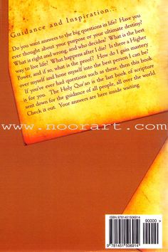 the front cover of a book with an orange background