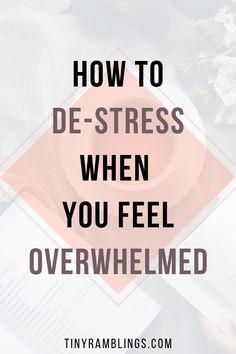 De-stress ideas and tips for relieving stress when you feel overwhelemed.  #destress#relaxation #destressideas Reflexology Chart, Stressful Situations, Long Day, Acupressure, Wellness Tips, Self Improvement, Relaxation