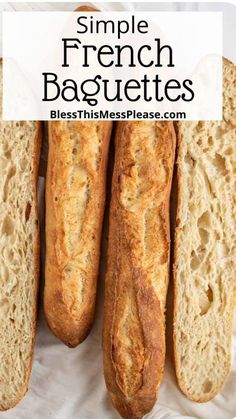 Sourdough Baguette Recipe, Sourdough Baguettes, French Baguette Recipe, Easy Dinner Desserts, Basic Bread Recipe, Baguette Recipe, French Baking, French Baguette, Baking Stone