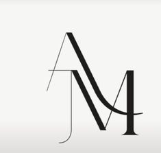 the letter m is shown in black and white