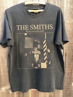 The Smiths Band Tee, The Smiths Graphic Tee, The Smiths Shirt Aesthetic, The Smiths Tee Shirt, The Smiths Shirt Outfits, The Smiths Clothes, Vintage Tee Aesthetic, The Cranberries T-shirt, The Smiths Hoodie