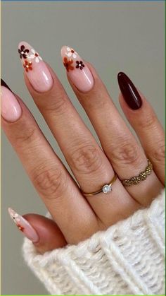 Discover 30  Fall Nails You Can’t Get Around on Pinterest This Year! From nagel inspo to smink inspiration, these designs are perfect for the season. Embrace funky nails and chic nails that add flair to your autumn look. Elevate your style with classy acrylic nails and pair them with a stunning makijaż smokey eye for the ultimate fall vibe. Explore colourful nails and colorful nails that capture the spirit of the season, and try Thanksgiving nails with fall nail designs maple leaf for a festi... September Gel Nail Ideas 2024, Fall Nail Inspiration Autumn Almond, Nails For September Fall, Fall Nails2024, Biab Nails Inspiration Autumn, Nails For September 2024, Autumn Floral Nails, Autumn Biab, Autumn Biab Nails