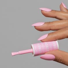 Cotton Candy #807 — Your sweet tooth will squeal with delight at this white-washed cool pastel pink shade. Cotton Candy Nail Polish, Dnd Gel Nail Polish, Hollywood Nails, Cotton Candy Nails, Pink Nail Colors, Dnd Gel Polish, Gel Nail Colors, Short Nail, Pink Nail Polish