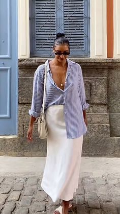 Hacienda Outfit, Conservative Summer Outfit, Carribean Cruise Outfits, Summer Outfit Women, Photography Hairstyles, Philippines Fashion, Errands Outfit, Style Français, Looks Street Style