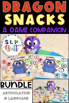 the dragon snacks game companion for kids