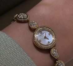 Lady Watches, Wrist Watches For Women, Midnights Era, Vintage Watches Women, Expensive Jewelry Luxury, Wrist Jewelry, Other World, Heart Shaped Jewelry, Dope Jewelry