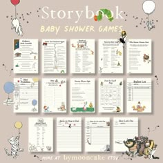 baby shower games with winnie the pooh characters