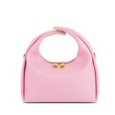 Fashion Keywords, Pink Bags, Hand Bags For Women, Chic Crossbody Bag, Vegan Handbags, Vegan Leather Handbag, Golden Chain, Fancy Bags, Top Handle Handbags