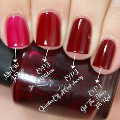 Essie Swatches, Opi Red Nail Polish, In A Holidaze, Wine Nails, Nails Opi, Holiday Wine