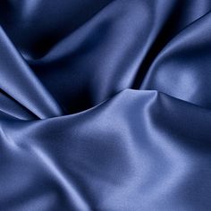 the blue fabric is very soft and smooth, but it doesn't look like silk