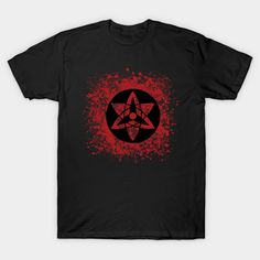 Uchiha Sharingan, Naruto Shippuden, Naruto, Shirt Designs, Mens Graphic, Stuff To Buy, Tshirt Designs, Mens Graphic Tshirt, T Shirts