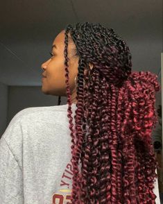 Faux Locs Hairstyles, Box Braids Hairstyles For Black Women, Braided Hairstyles For Teens, Cute Box Braids Hairstyles, Quick Braided Hairstyles, Twist Braid Hairstyles, Protective Hairstyles Braids