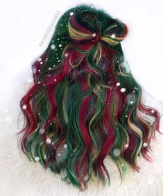 Pulp Riot Hair Color, Pulp Riot, Pretty Hair Color, Christmas Hairstyles, Winter Chic, Holiday Hairstyles, Christmas Hair