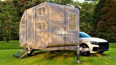 a vehicle that has been designed to look like a mobile home