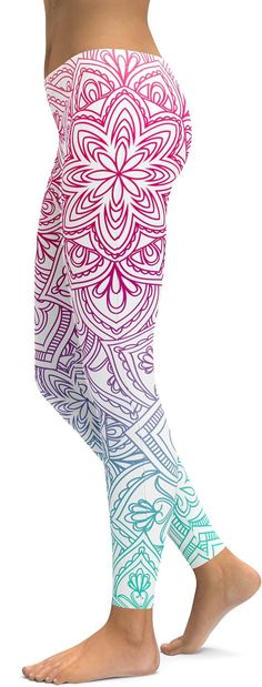 Yess, finally our Bright Mandala Leggings are here! Next to all our other bright leggings the collection was not complete without the Bright Mandala pattern. These leggings will look magnificent on your legs since the design enhances your legs. Besides this they are easy to pair with sneakers, heels and boots. Mandala Leggings, Bright Leggings, Funky Leggings, Sneakers Heels, Womens Leggings, Dress The Population, Soft Leggings, Gym Leggings, Mandala Pattern