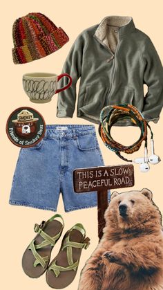 Granola Girl Outfits, Granola Style, Granola Girl Aesthetic, Summer Hike, Bear Animal, Earthy Outfits, Camping Outfits, Swaggy Outfits