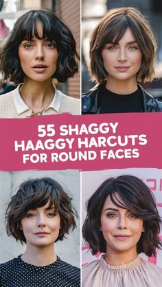 Short Hairstyles For Women Round Face, Shaggy Haircuts For Round Faces, Short Haircut For Big Face, Short Haircuts For Women With Round Faces, Shag For Round Faces, Straight Hairstyles For Round Faces, Short Hair Cuts For Women Round Shape, English Haircut, Short Haircut Round Face