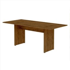 an image of a wooden table on a white background