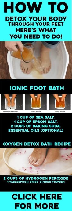 Detox Bath Recipe, Salt Detox, Detox Kur, Full Body Detox, Detox Bath, Detoxify Your Body, Home Health Remedies, Liver Detox