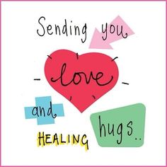 a valentine card with the words sending you love and hugging hugs