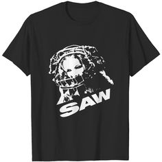 Saw Horror Vintage Dope - Saw - T-shirt Saw T Shirt, Horror Merchandise, Horror Outfits, Vintage Oversized Tshirt, Saw Horror, Horror T Shirt, Ben Mitchell, Zombie Style, Horror Merch