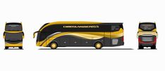 an image of a bus that is yellow and black