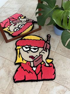 Lizzie Mcguire Rug Disney Channel Rug 90s Rug Hillary - Etsy 90s Rug, Adult Disney Bedroom, Disney Bedroom, Cartoon Rug, Disney Bedrooms, Hillary Duff, Powerpuff Girl, Lizzie Mcguire, The Duff