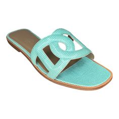 New In Box Hermes Chain D'ancre Omaha Lizard Mules Sandals Shoes Made In Italy Size Eu 39 Mules Sandals, Hermes Shoes, Mule Sandals, Women's Shoes Sandals, Shoes Sandals, Color Blue, In Italy, Italy, Women Shoes