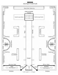 the floor plan for an office building