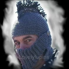 Crochet Knight, Handsome Knight, Running Gadgets, Practical Crochet, Batman Kids, Crocheting Projects, Crazy Hats, Bonnet Crochet, Crochet Beanie Pattern