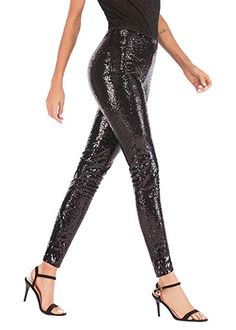 These Black Sequin Sparkle Leggings make an eye-catching addition to any wardrobe. These shimmery, lightweight leggings feature a sequin design for a touch of sparkle and shine that adds a unique look to any outfit. The comfortable fabric gently stretches for an effortless fit. Fully Lined - 4 Way Stretch Size Chart XS = Dress 0-2, Bust, 31"-32.5", Waist 23"-24, Hip 31"- 34"Small = Dress 4-6, Bust,33"-35", Waist 25-26", Hips 35"-37"Medium = Dress 8-10, Bust 35-36" Waist 27-28", Hips 38-39"Large Black Sequin Leggings, Sparkle Leggings, Glitter Leggings, Sequin Leggings, Winter Knit Hats, Sequin Design, Work Harder, Large Dress, Medium Dress