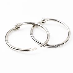 Strong and High-Quality Material: The metal ring is made of iron, strong and durable, and the multi-layer nickel-plated steel ring prevents rust, and won't crack, break, or fade to silver even after long time use. Easy to Operate: Just pull and squeeze to close. Easy and fast to use, office workers and sport lover can use it. The closure is tight and won't fall apart when closed, helping you to organize all kinds of keys or book pages. Wide Application: Rings can be used for organizing loose-lea Durable Silver Metal Ring, Ring Chain, Sports Lover, Metal Ring, Steel Ring, Chain Ring, Loose Leaf, Ring Silver, Book Pages